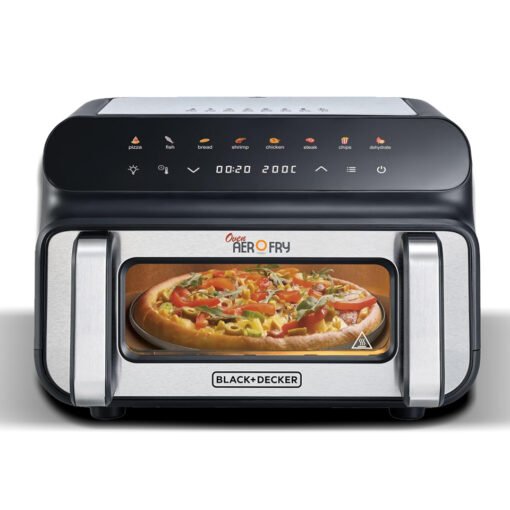 Black & Decker Airfryer PGAF105 , 10.5L , 2000W , Pizza Oven & Grill , Upper and lower heater - Image 2