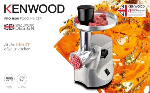 Kenwood Meat Grinder MG510 , 1600W , Stainless Steel - Image 7