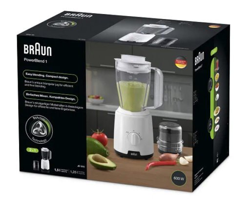 Braun Blender JB1015 With Grinder , 1.5L Jug , 600W - Image 5