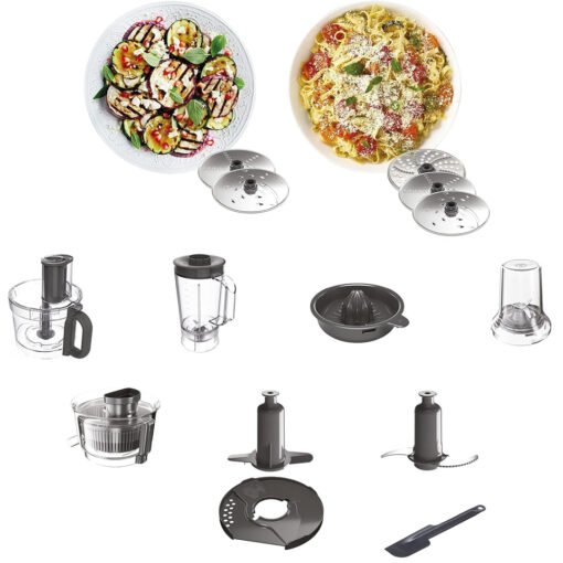 Kenwood Food Processor FDP65.750WH , 1000 Watt , Juice Extractor , Citrus Juicer - Image 2