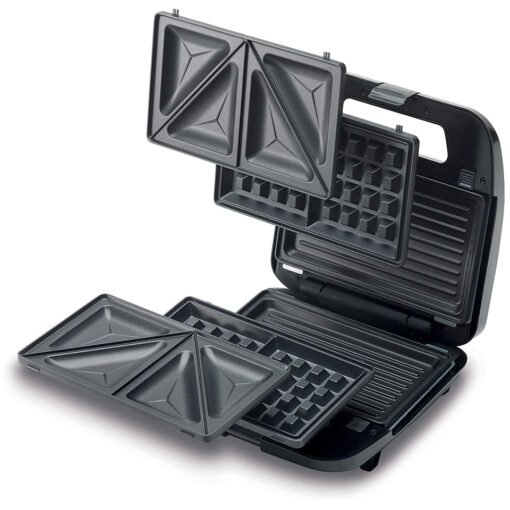 Kenwood Sandwich Maker SMM02 ,  3in1 Waffle , Grill , Sandwich , 750W - Image 2