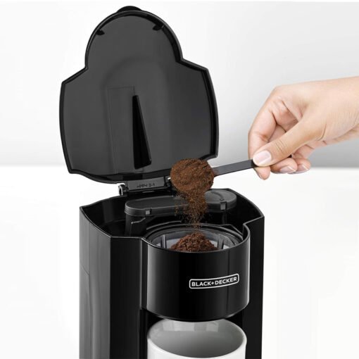 Black & Decker Coffee Maker DCM25N , 1 Ceramic Mug , Permanent Filter - Image 2