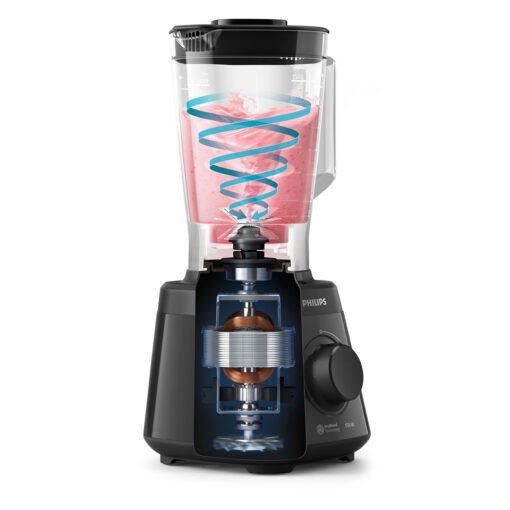 Philips Blender HR2141 With Grinder , 2L Jug , 550W - Image 2