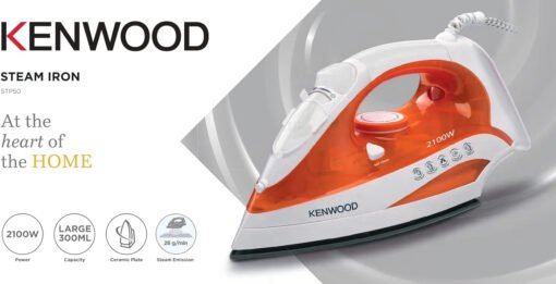 ⁦Kenwood Steam Iron STP50 , 2100W⁩ - الصورة ⁦5⁩