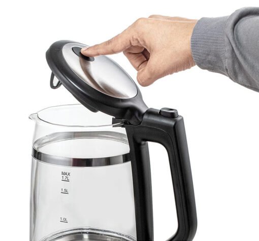 Black & Decker Glass Kettle GK220 , 2200W , 1.7L , Double Wall - Image 4