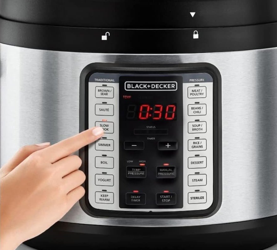 Black & Decker Pressure Cooker PCP1010 , 1350W , 10L - Image 3