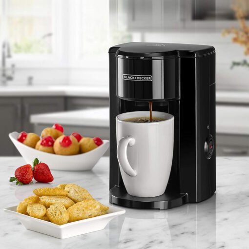 Black & Decker Coffee Maker DCM25N , 1 Ceramic Mug , Permanent Filter - Image 5