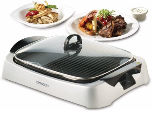 Kenwood Health Grill HG266 , 2200W , Silver - Image 3