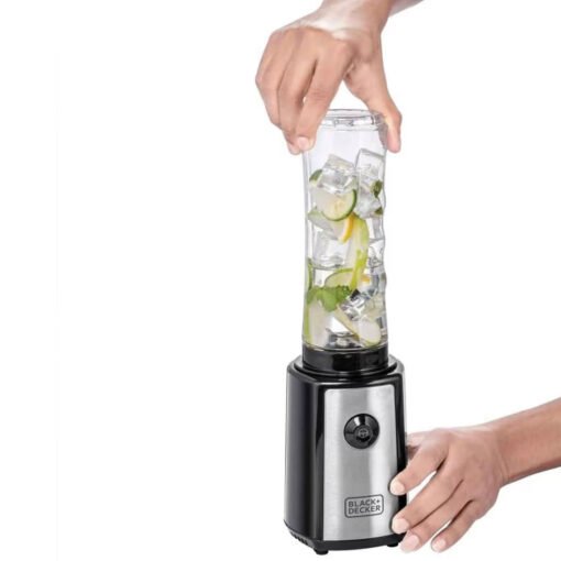 ⁦Black & Decker Sports Blender SBX300 , 2Bottles 500ml & 300ml , 300W⁩ - الصورة ⁦2⁩