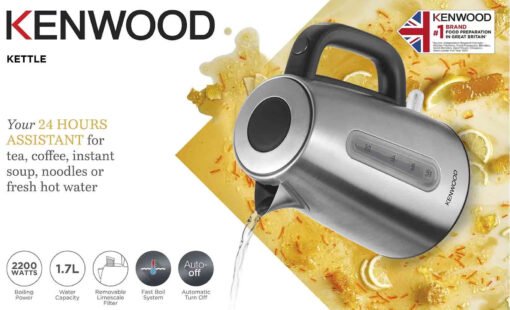 Kenwood Kettle ZJM10 , 2200W , 1.7L - Image 4