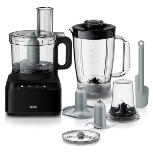 ⁦Braun Food Processor FP3132BK , 800 Watt⁩ - الصورة ⁦2⁩