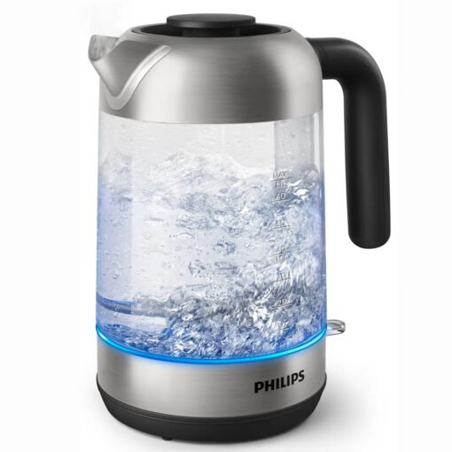 ⁦Philips Glass Kettle HD9339 , 2200W , 1.7L⁩ - الصورة ⁦2⁩