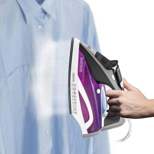 ⁦Black & Decker Steam Iron X2250 , 2800W , Digital⁩ - الصورة ⁦5⁩