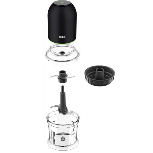 Braun Chopper CH3011BK , MultiPractic 500W , 500ml , 4 Stainless Steel Blades , Black - Image 3