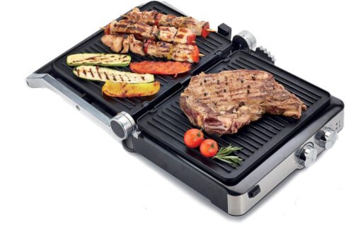 Kenwood Health Grill HGM80 , 2000W , Timer , Stainless Steel - Image 2