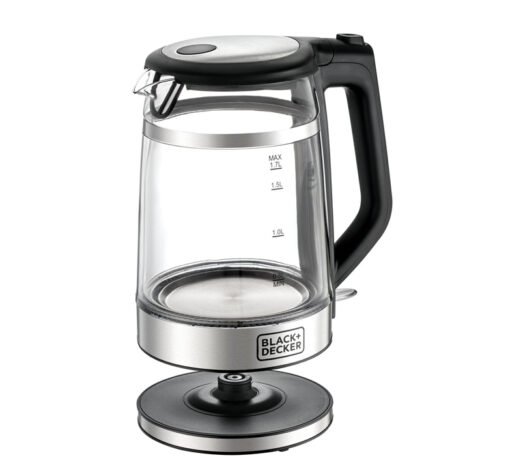 Black & Decker Glass Kettle GK220 , 2200W , 1.7L , Double Wall - Image 5