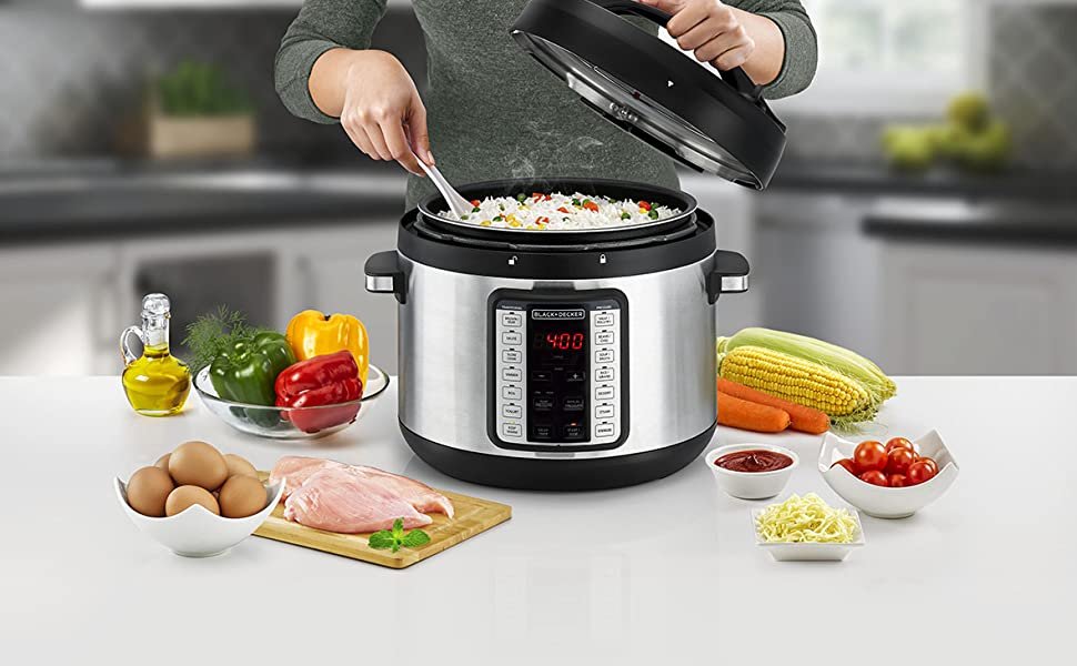 Black & Decker Pressure Cooker PCP1010 , 1350W , 10L - Image 8