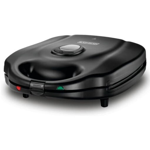 Black & Decker Sandwich Maker TS4130 , 4 Slices ,  3in1 Waffle , Grill , Sandwich , 1400W - Image 5