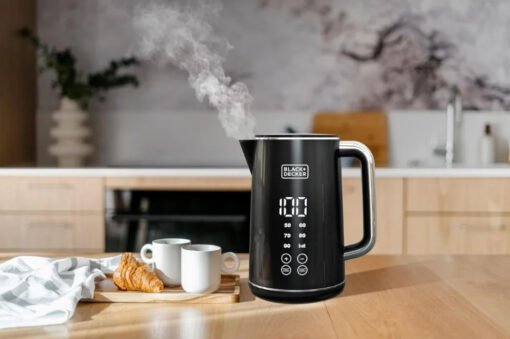 ⁦Black & Decker Digital Kettle JCD200 , 2200W , 1.7L , Touch Screen⁩ - الصورة ⁦6⁩