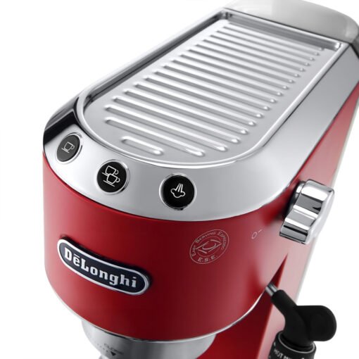 DeLonghi Espresso Machine Dedica Style EC685RD , 15BAR , Red - Image 4
