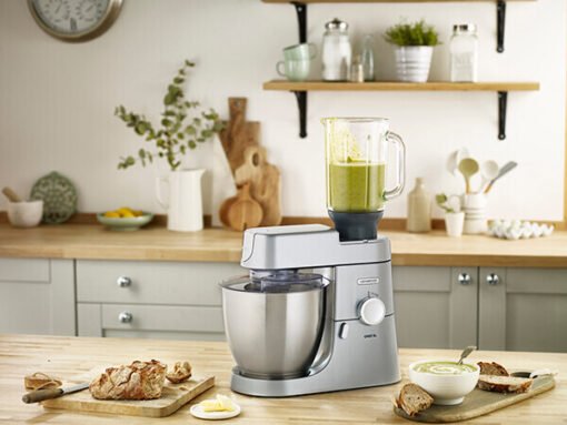 Kenwood Chef XL Stand Mixer KVL4110S , 1200W , 6.7L , Blender , Fully Metal body , Silver - Image 6