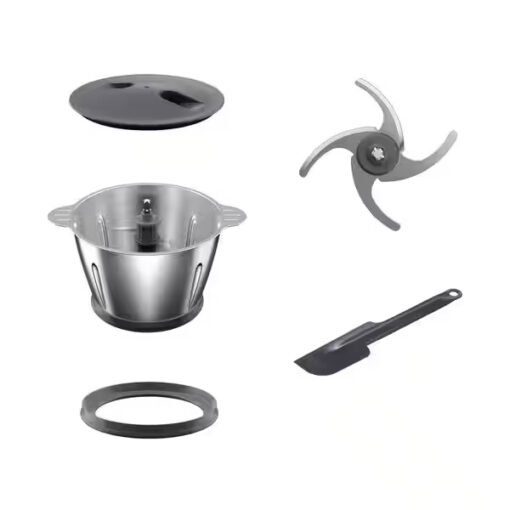 Kenwood Chopper CHP62.700SI , 500W , 600ml Stainless Steel Bowl , 4 Stainless Steel Blades - Image 2