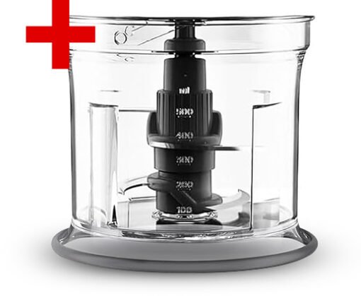 Braun Chopper CH3013BK , MultiPractic 500W , 500ml , 4 Stainless Steel Blades , Black - Image 3