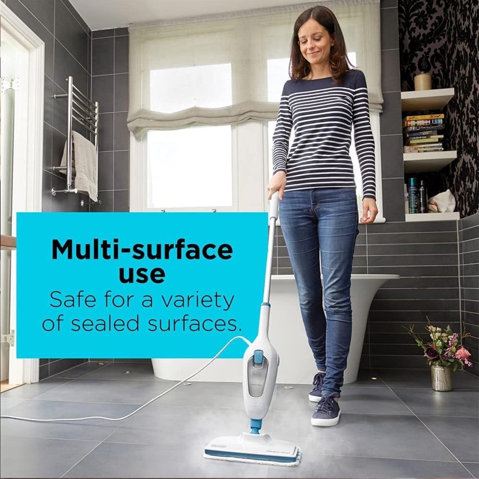 Black & Decker Steam Mop FSM13E1 - الصورة 4