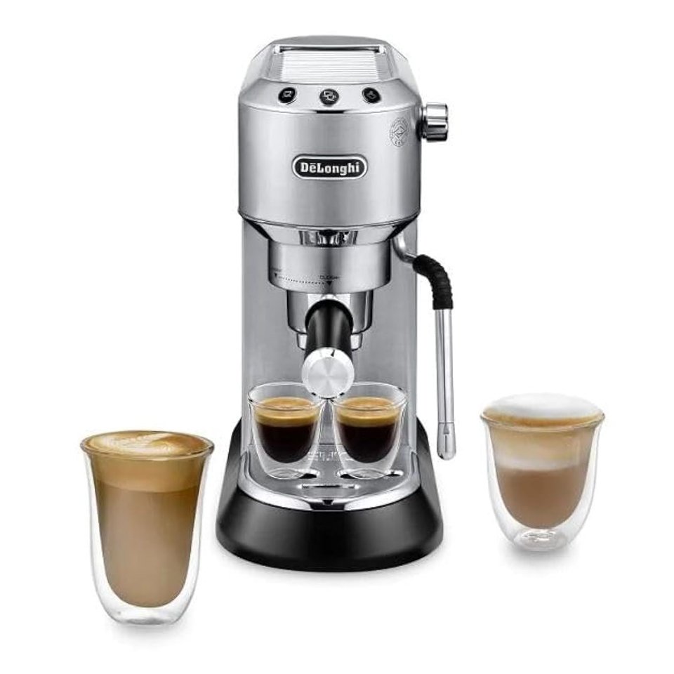 DeLonghi Espresso Machine Dedica Style EC885M , 15BAR , Silver - Image 2