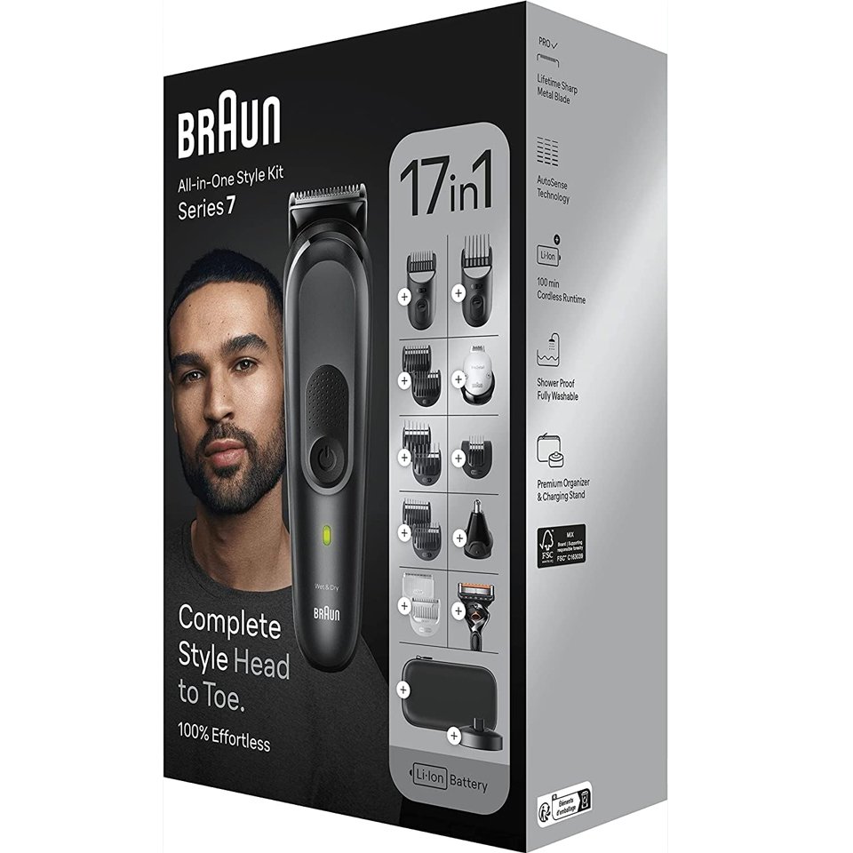 Braun Multigroom MGK7491 , 17in1 - Image 7