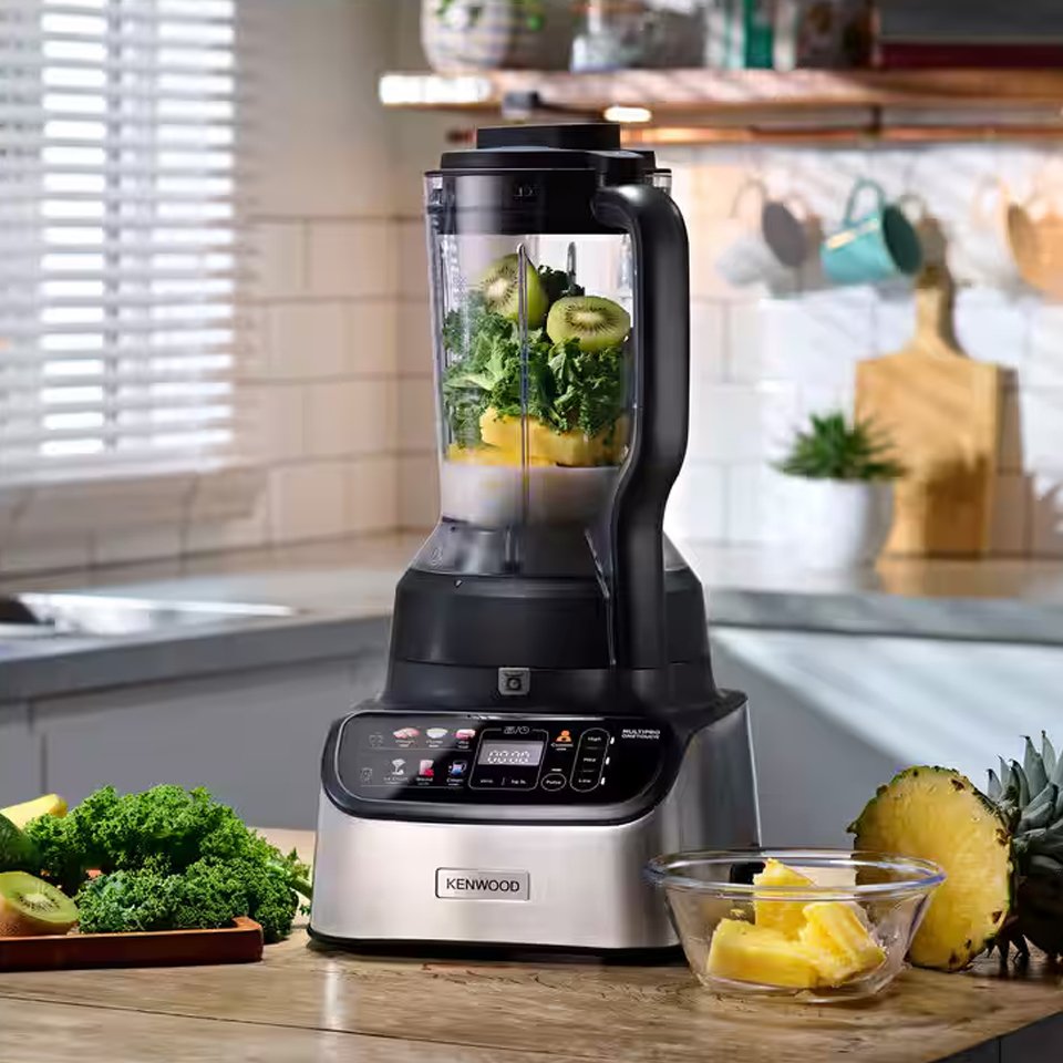 Kenwood Food Processor FDM73.980SS , 1000 Watt , OneTouch Presets , Juice Extractor , Citrus Juicer , Stainless Steel - الصورة 9