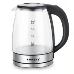 Sokany Glass Kettle SK-1098 , 1800W