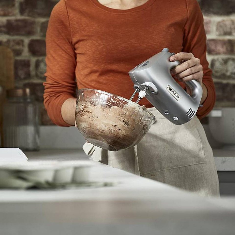 Kenwood Hand Mixer HMP30SI , 450W , Silver - Image 5