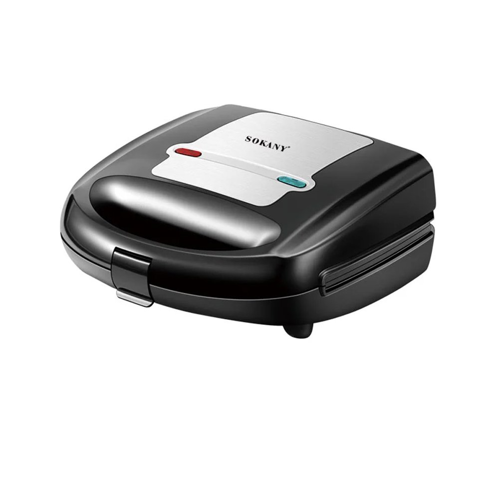 Sokany Sandwich Maker KJ-907 ,7in1 Waffle ,Grill ,Sandwich ,Donuts ,Ice Cone ,Josie ,Maamoul ,750W - Image 2