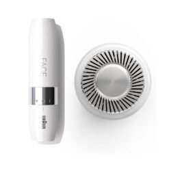 Braun Face Mini Hair Remover FS1000 , Smartlight , White - Image 3