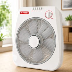 Fresh Box Fan Boxer BF-12 ,12", 3 Speed , Timer - Image 2