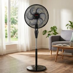 Tefal Stand Fan VG413 , 16" , 3 Speed , Silence Force , Remote Control - Image 3