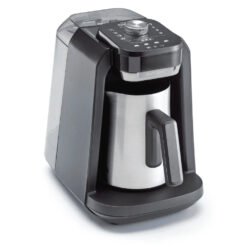 Arzum OKKA Coffee Maker Rich Pro Plus OK0038-04 , Black, Chrome