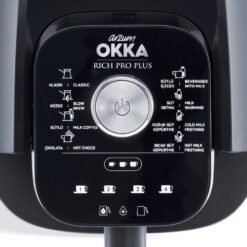 Arzum OKKA Coffee Maker Rich Pro Plus OK0038-04 , Black , Chrome - Image 4