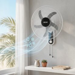 Akai Wall Fan AK-18WA , 18" , 3 Speed , - Image 3