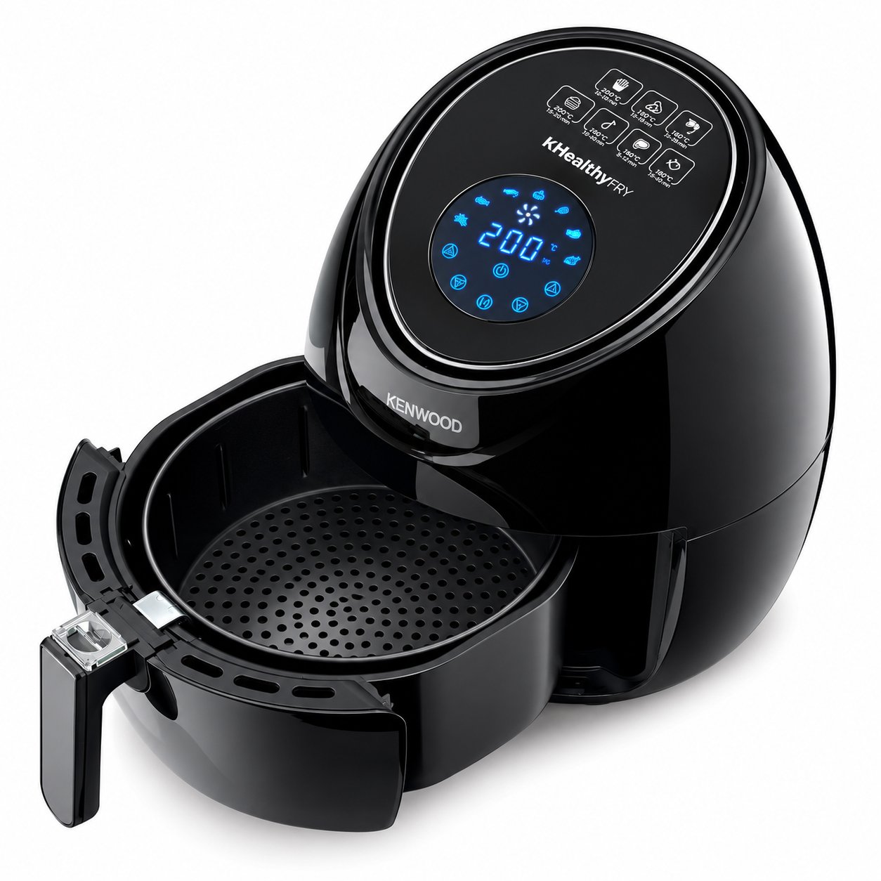 Kenwood Airfryer HFP31 , 1500W , 4L , Black - Image 2