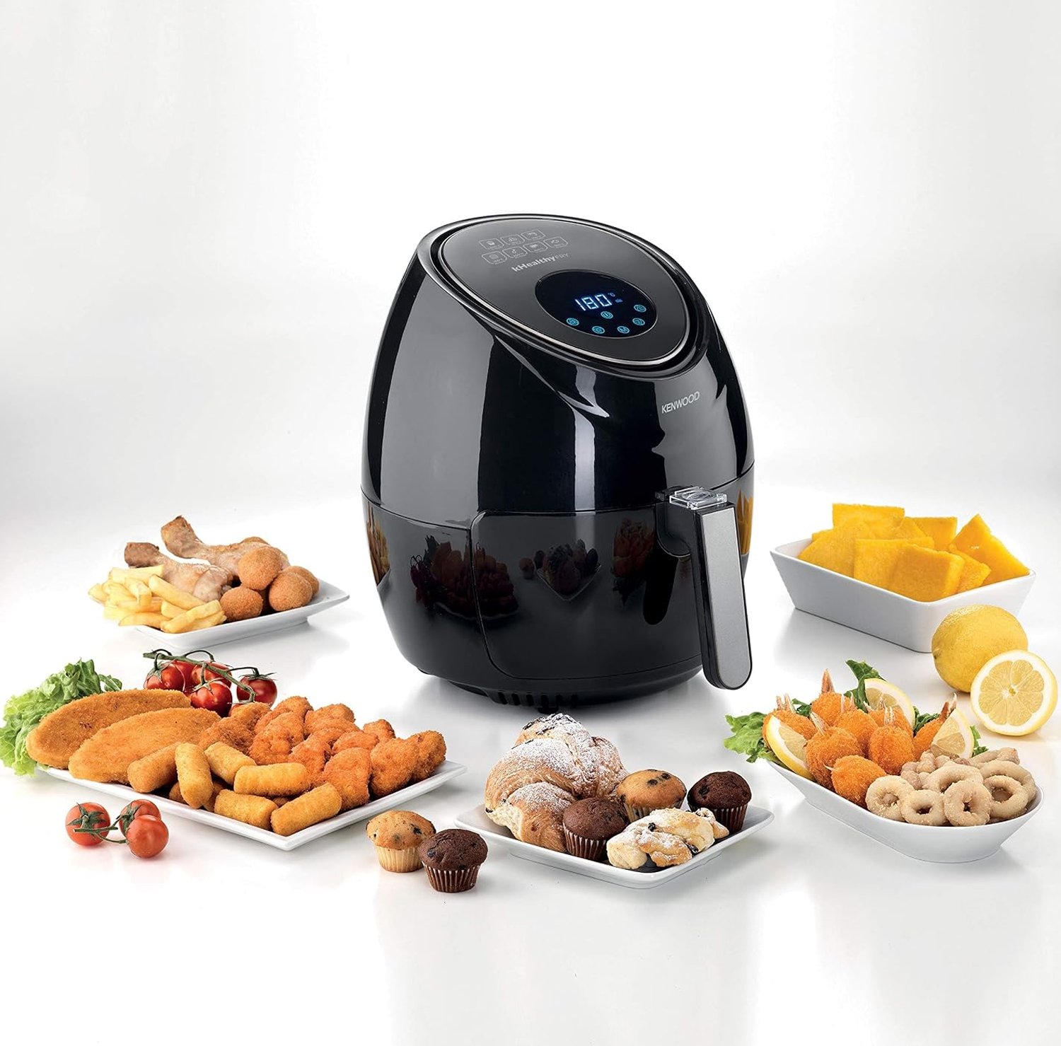 Kenwood Airfryer HFP31 , 1500W , 4L , Black - Image 4